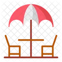 Terraza Verano Vacaciones Icono