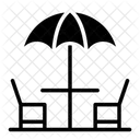 Terraza Verano Vacaciones Icono