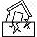Terremoto Tremor Desastre Natural Ícone