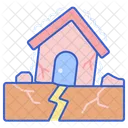 Terremoto Desastre Desastre Natural Icono