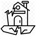 Desastre De Terremoto Terremoto Tremor Ícone
