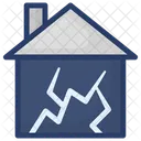 Terremoto Desastre Natural Apocalipsis Icono