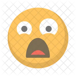 Terrified Emoji Icon