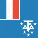 Francais Sud Territoires Icône