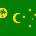Territorio Das Ilhas Cocos Keeling Bandeira Pais Ícone