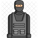 Terroris Man Criminal Icon