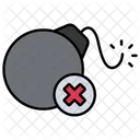 Terrorism Bomb Weapon Icon