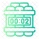 Terrorismus Anti Terror Tag Zeitbombe Symbol