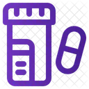 Test Rohr Chemikalie Symbol