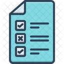 Test Approval Evaluation Icon