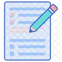 Test Test Sheet Test Paper Icon
