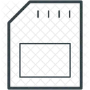 Sim Carte Telephone Icône