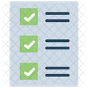 Test Case Checklist List Icon