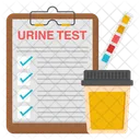 Test Durine Echantillon Durine Urine De Laboratoire Icône