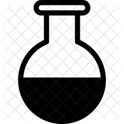 Test flask Icon - Download in Glyph Style