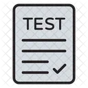 Test Sheet Page Icon