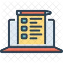 Test Document Online Icon