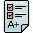 Exam Grade Knowledge Icon