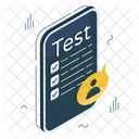 Test List Checklist Questionnaire Icon