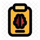 Test Cerveau Simple Icône