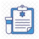 Test Report Medical Medical Report Icon