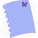 Test Score Paper Paper Document Icon