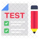 Test Sheet  Icon
