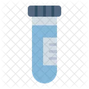 Test Tube Sample Experiment Icon