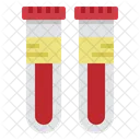 Test Tube Blood Icon