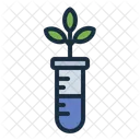 Test Tube Laboratory Smart Farm Icon