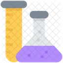 Test Tube And Flask  Icon