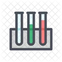 Test Tube Experiment Lab Icon