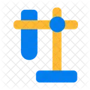 Test tube clamped  Icon