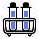 Test Tube Blood Sample Medical Icon