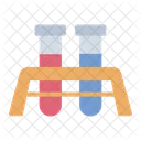 Test Tube Rack Laboratory Icon