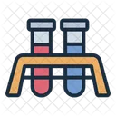 Test Tube Rack Laboratory Icon