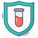 Test Tube Shield Experiment Safety Laboratory Safety Icon