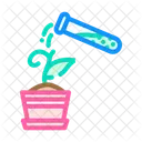 Test Tube Spilling Icon