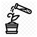 Test Tube Spilling Icon