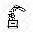 Test Tube Spilling Icon