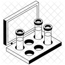 Testing Laboratory Rack Icon