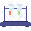 Test Tubes Chemistry Lab Equipment Icon