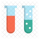 Test Tubes Chemistry Experiment Icon