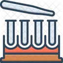 Test Tubes Research Laboratory Icon