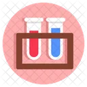 Test Tubes Sample Tubes Chemistry Icon