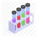 Test Tube Rack Lab Icon