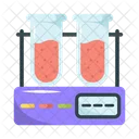 Test Weight Scale Experiment Medical Icon