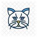 Gatto Testa Icon