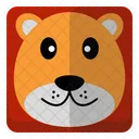 Leone Animale Fauna Selvatica Icon