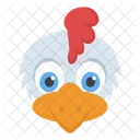 Gallo Gallo Animale Domestico Icon